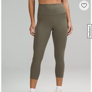 Lululemon Wunder Train Cropped Leggings